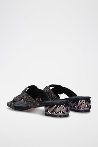 Mules à talons Katy - Noir