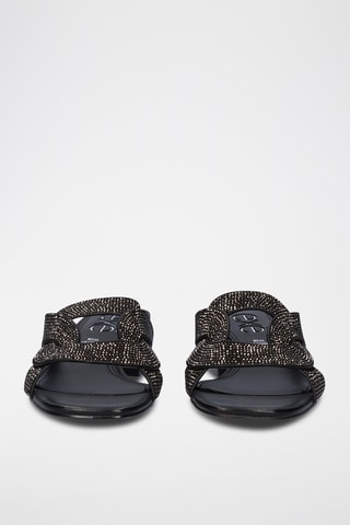 Mules à talons Katy - Noir