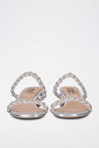 Mules à talons Katy - Argenté
