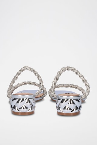 Mules à talons Katy - Argenté