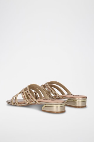 Mules à talons Mara - Doré