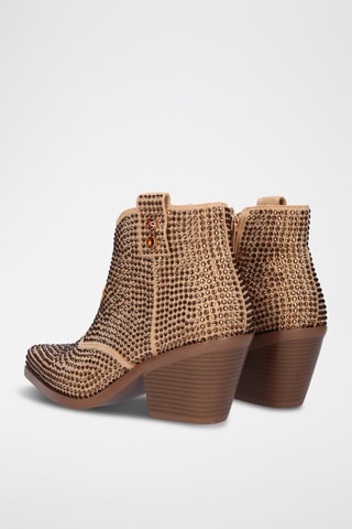Bottines en cuir Sanse - Marron