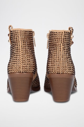 Bottines en cuir Sanse - Marron