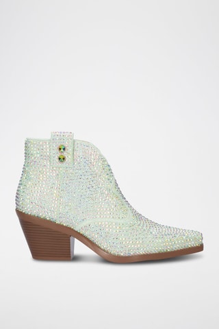 Bottines en cuir Sanse - Vert