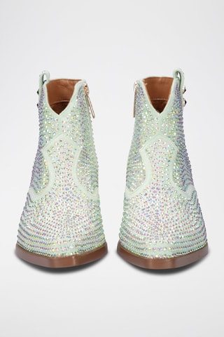 Bottines en cuir Sanse - Vert