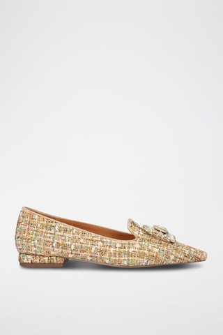 Mocassins en cuir Joana - Beige