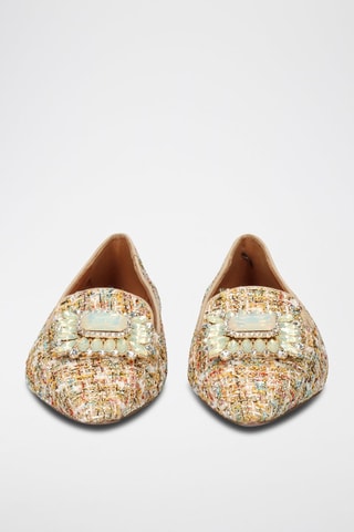 Mocassins en cuir Joana - Beige