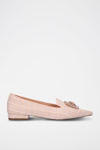 Mocassins en cuir Joana - Rose