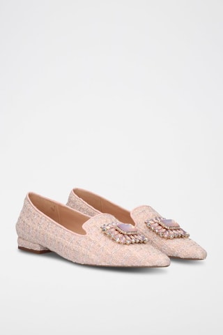 Mocassins en cuir Joana - Rose