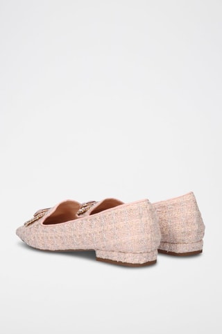 Mocassins en cuir Joana - Rose