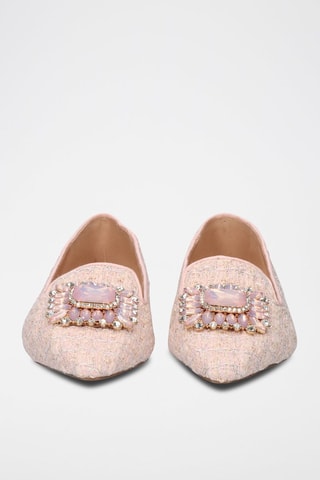 Mocassins en cuir Joana - Rose