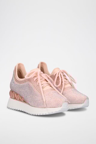 Baskets compensées - Rose