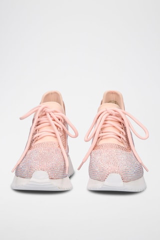 Baskets compensées - Rose