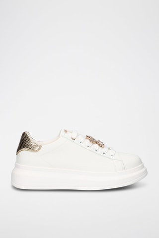 Baskets plateformes - Blanc