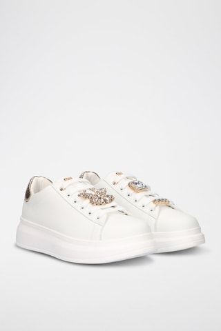 Baskets plateformes - Blanc