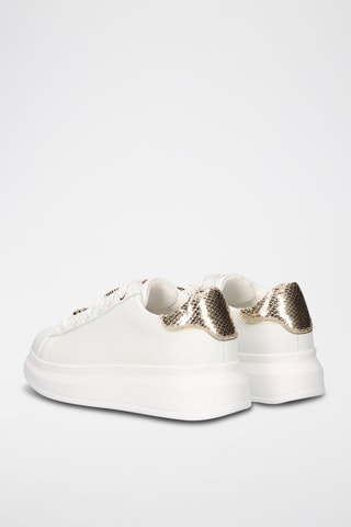 Baskets plateformes - Blanc
