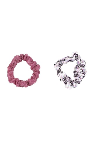 6 elásticos para cabelo Minnie Disney - Rosa