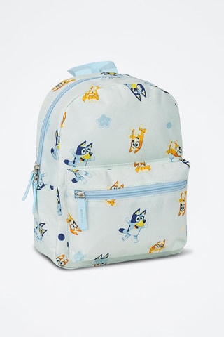 Mochila Bingo e Bluey Bluey - Azul-claro