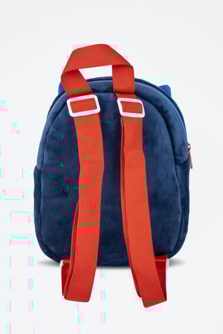 Mochila em veludo Sonic - Azul 