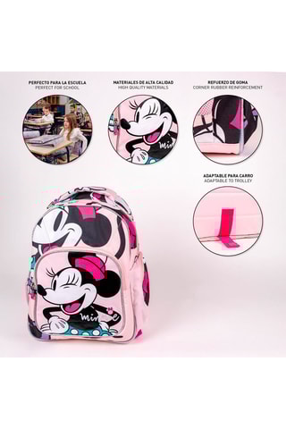 Mochila Minnie Disney Rosa