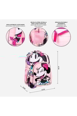 Mochila Minnie Disney Rosa