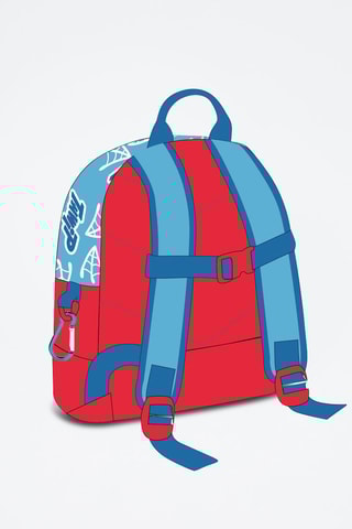 Mochila Homem-Aranha Os Vingadores Marvel Vermelho