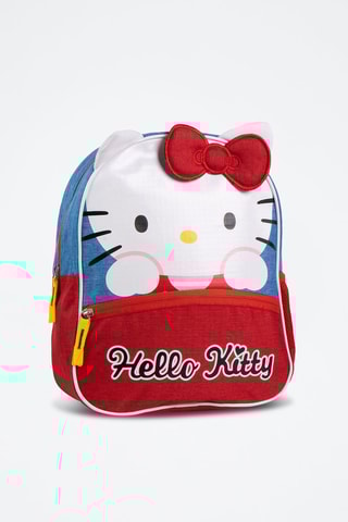Sac à dos Hello Kitty - Bleu et rouge