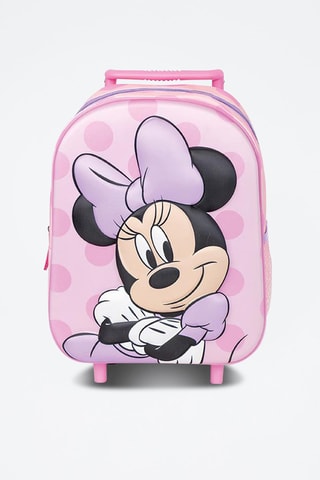 Mochila com rodas Minnie Disney - Rosa 