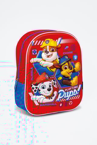 Mochila Patrulha Pata Disney - Vermelho