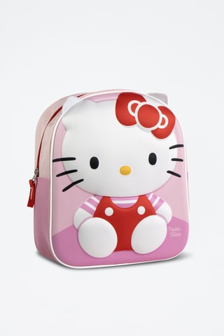 Sac à dos Hello Kitty Sanrio - Rose et blanc 