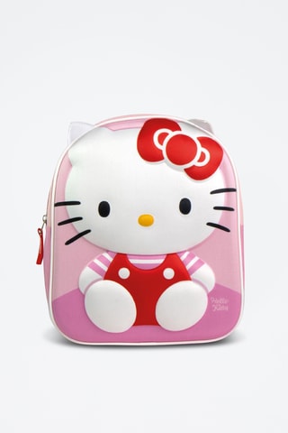Sac à dos Hello Kitty Sanrio - Rose et blanc 