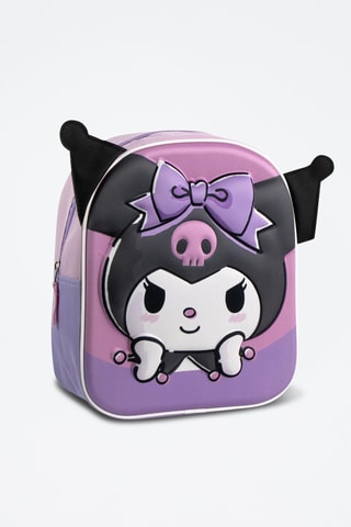 Sac à dos Kuromi Hello Kitty Sanrio - Violet et Noir 