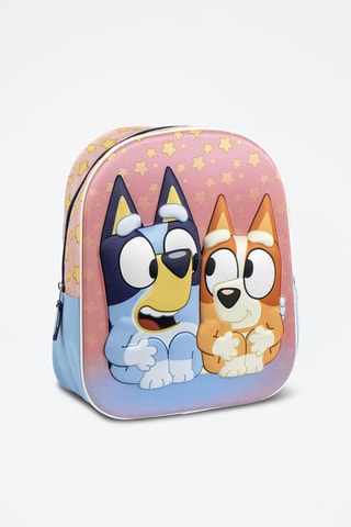 Mochila Bluey e Chili Bluey Disney - Rosa e azul