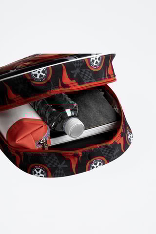 Mochila Hot Wheels Unleashed - Cinzento e Preto