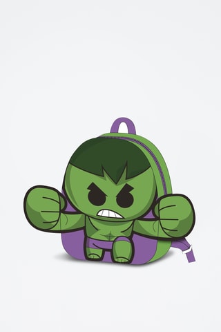 Mochila Hulk Os Vingadores Marvel - Verde e violeta 