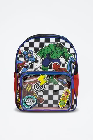 Mochila Os Vingadores Marvel - Preto 