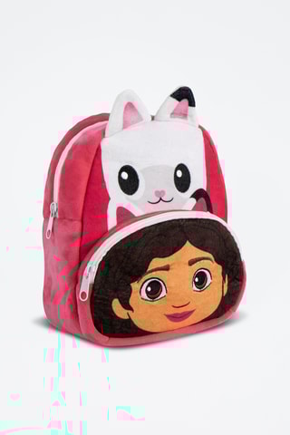 Mochila Gabby e e Casa mágica - Fúcsia 