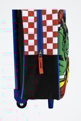 Mochila com rodas Os Vingadores Marvel - Azul-marinho e vermelho