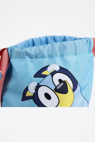 Mochila Bluey - Azul e castanho