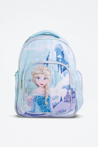 Mochila Elsa Frozen Disney - Azul-claro