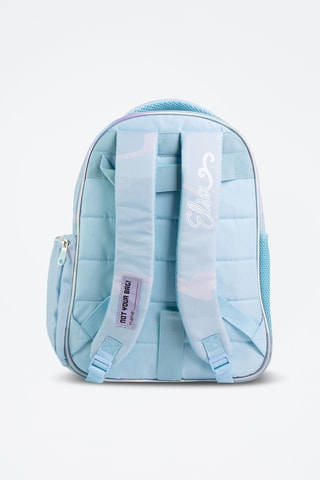 Mochila Elsa Frozen Disney - Azul-claro