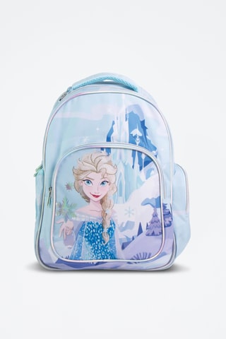 Mochila Elsa Frozen Disney - Azul-claro