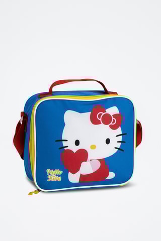 Saco isotérmico Hello Kitty Sanrio - Azul-real e vermelho