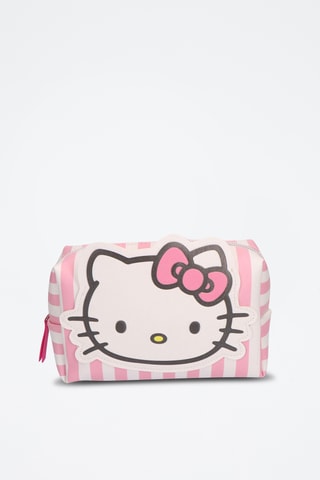 Estojo de higiene completo Hello Kitty Sanrio - Rosa-maquilhagem e branco