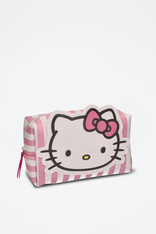 Estojo de higiene completo Hello Kitty Sanrio - Rosa-maquilhagem e branco