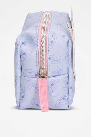 Bolsa de higiene Stitch Lilo e Stitch Disney - Malva e branco