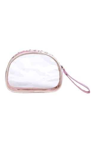Estojo de higiene e pochete Hello Kitty - Rosa