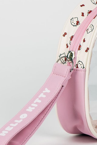 Estojo de higiene e pochete Hello Kitty - Rosa