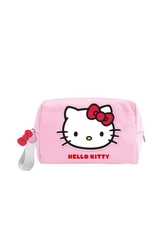 Estojo de higiene Hello Kitty Sanrio - Rosa
