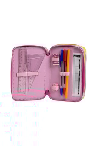 Estojo Barbie - 44 peças - Fúcsia